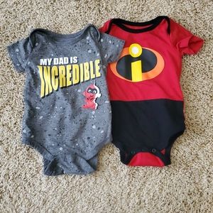 Incredibles onesies